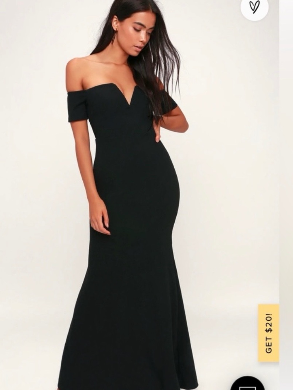 Lulu’s Lynne off the shoulder dress